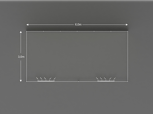 6 X 3 floor plan