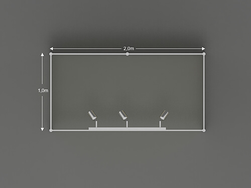 2 X 1 floor plan