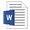 word logo