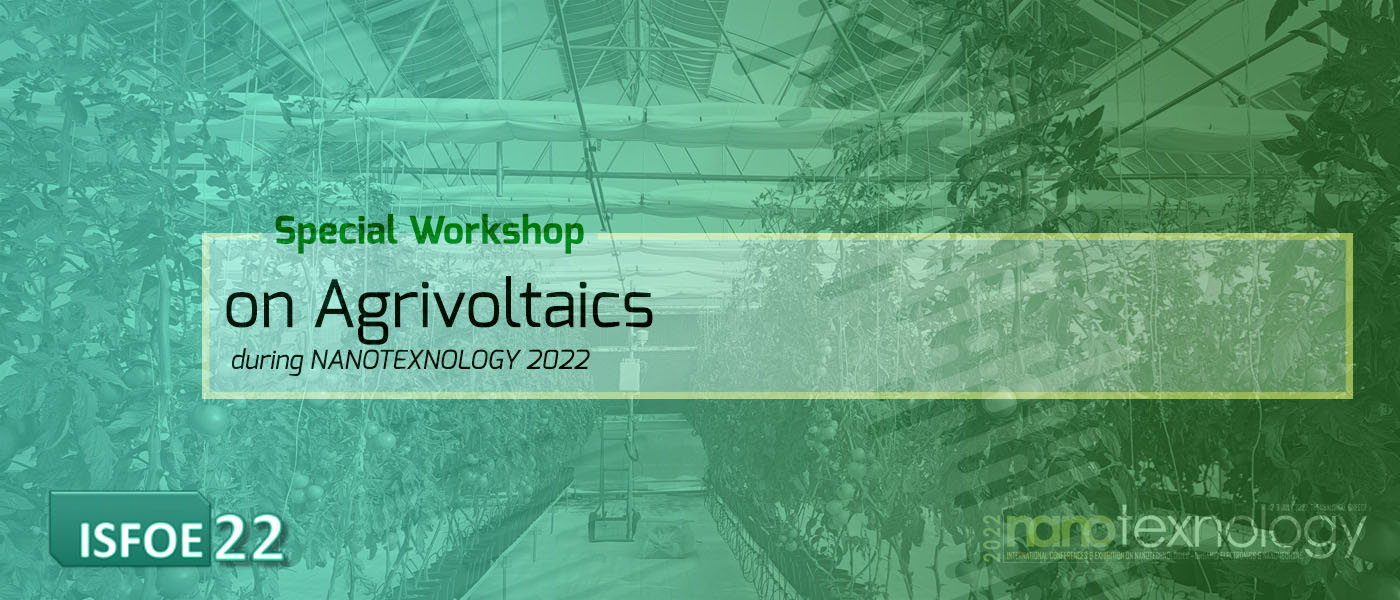 Special Workshop on Agrivoltaics