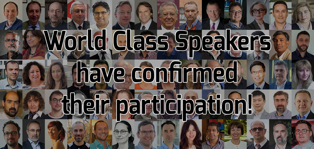 World Class Plenary, Keynote, Invited Speakers have confirmed their participation!