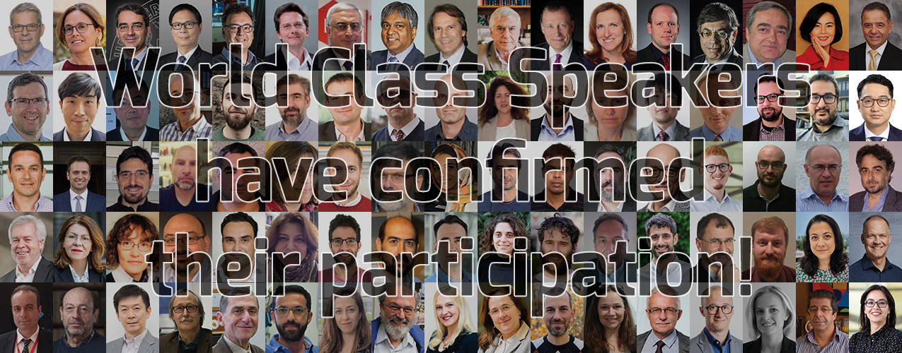World Class Speakers have confirmed their participation!