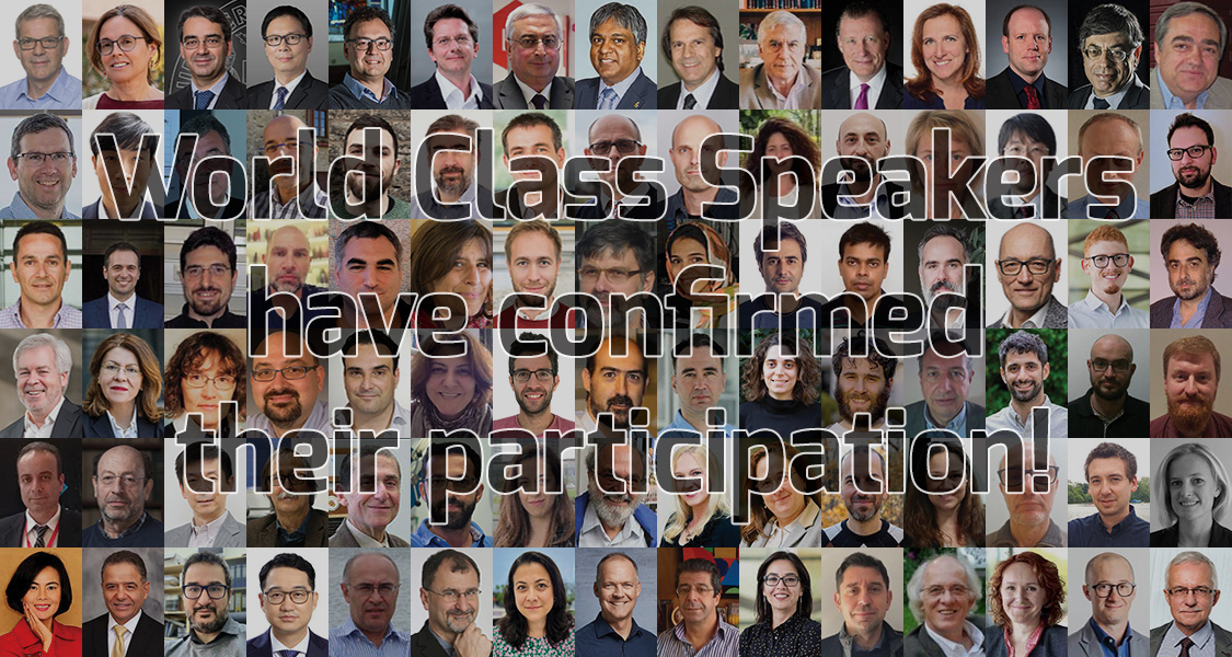 World Class Speakers have confirmed their participation!
