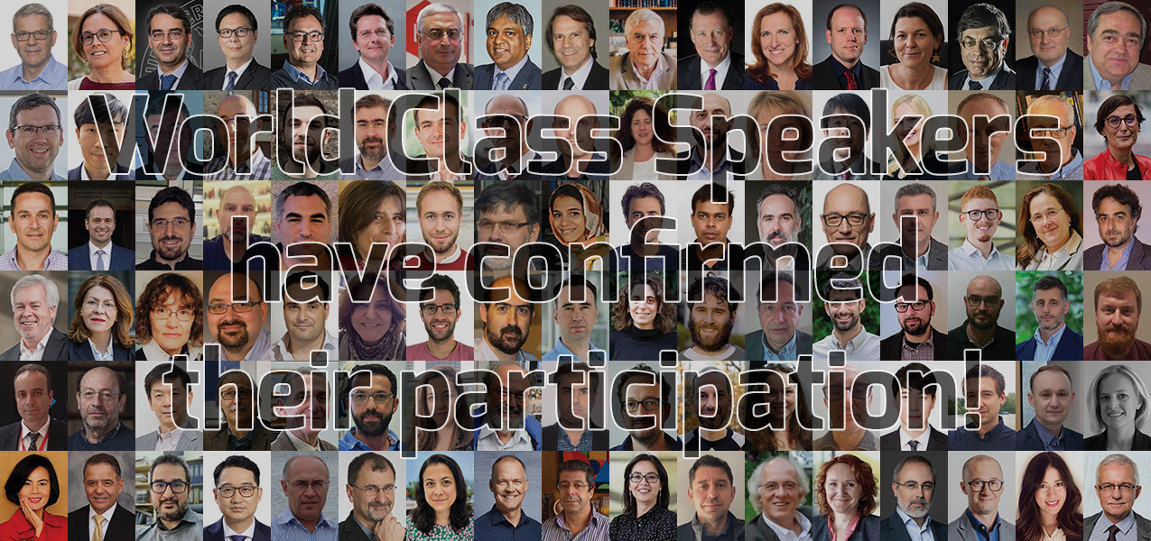 World Class Speakers have confirmed their participation!
