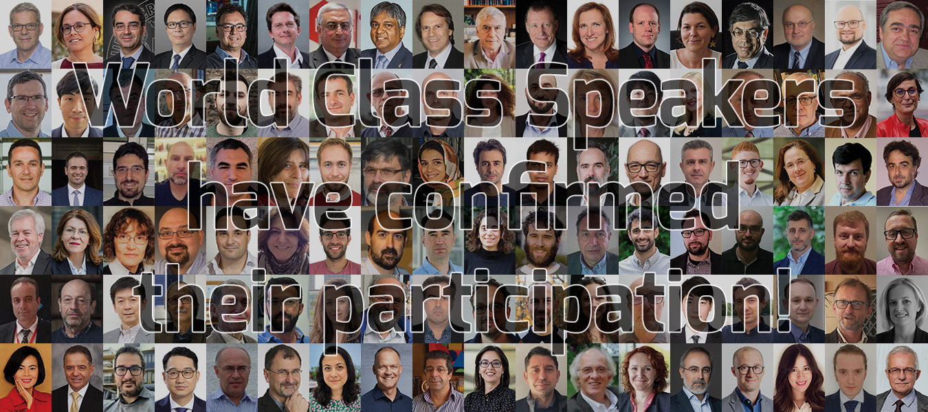 World Class Speakers have confirmed their participation!